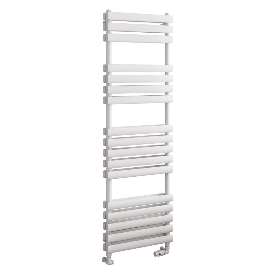 Tunstall Double 1600 x 500 Towel Rail Matt White