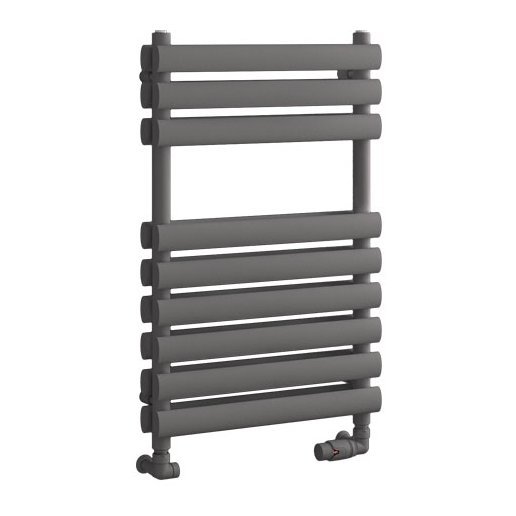 Tunstall Double 800 x 500 Towel Rail Matt Anthracite