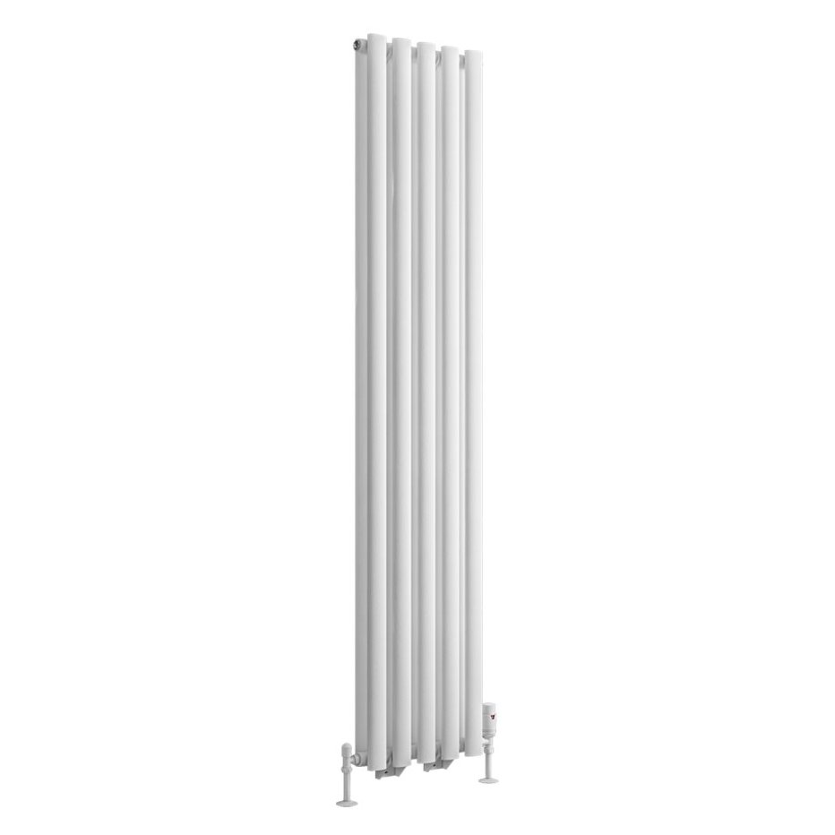 Tunstall Double 1800 x 350 Radiator - Matt White