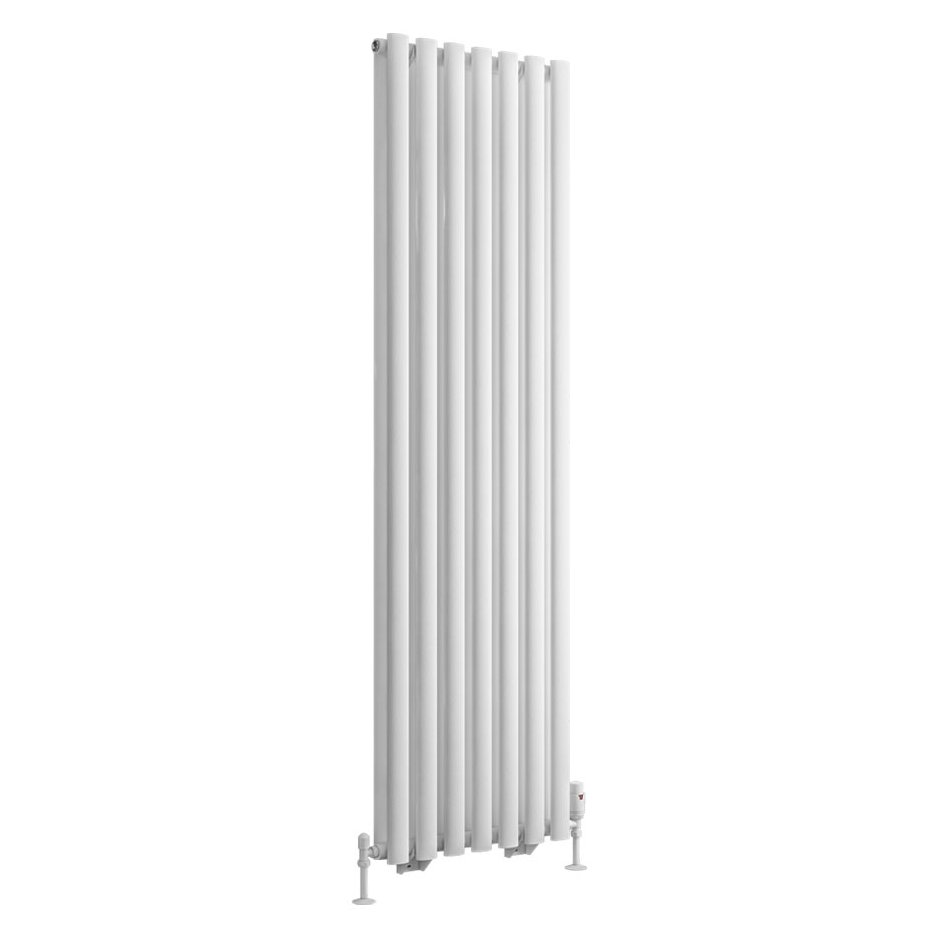 Tunstall Double 1800 x 490 Radiator - Matt White