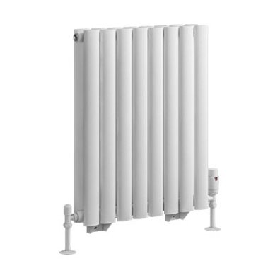 Tunstall Double 600 x 471 Radiator - Matt White