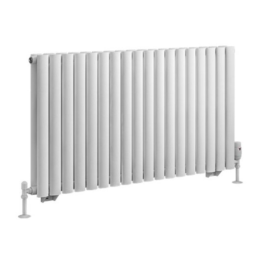 Tunstall Double 600 x 1061 Radiator - Matt White