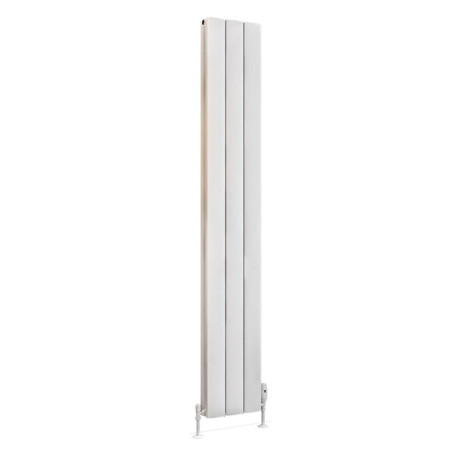 Guardia 1800 x 280 Aluminium Radiator Matt White