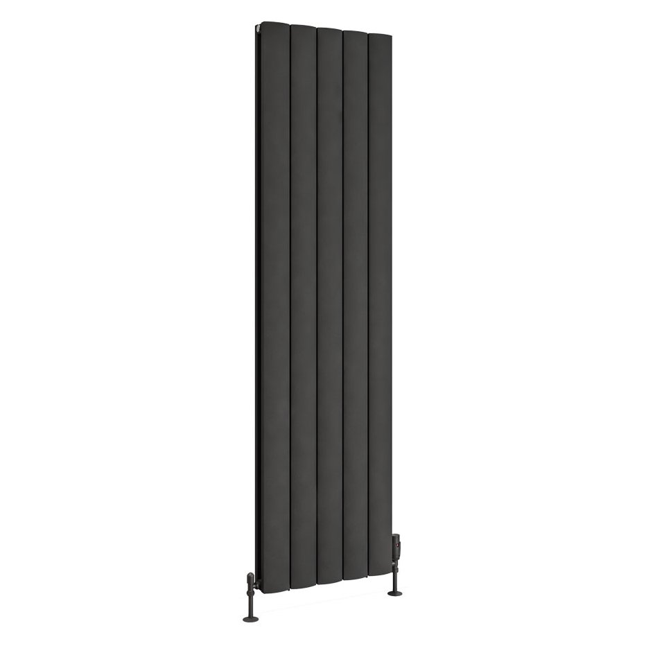 Guardia 1800 x 470 Aluminium Radiator Matt Anthracite