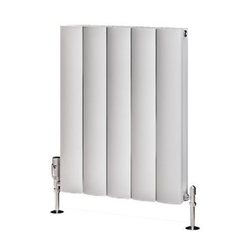 Guardia 600 x 470 Aluminium Radiator Matt White