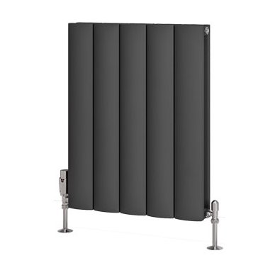 Guardia 600 x 470 Aluminium Radiator Matt Anthracite