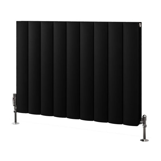 Guardia 600 x 850 Aluminium Radiator Matt Black