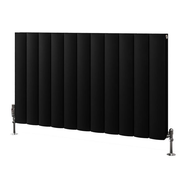 Guardia 600 x 1040 Aluminium Radiator Matt Black