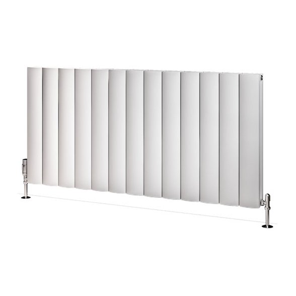 Guardia 600 x 1230 Aluminium Radiator Matt White