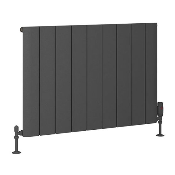 Peretti 600 x 850 Aluminium Radiator Matt Anthracite