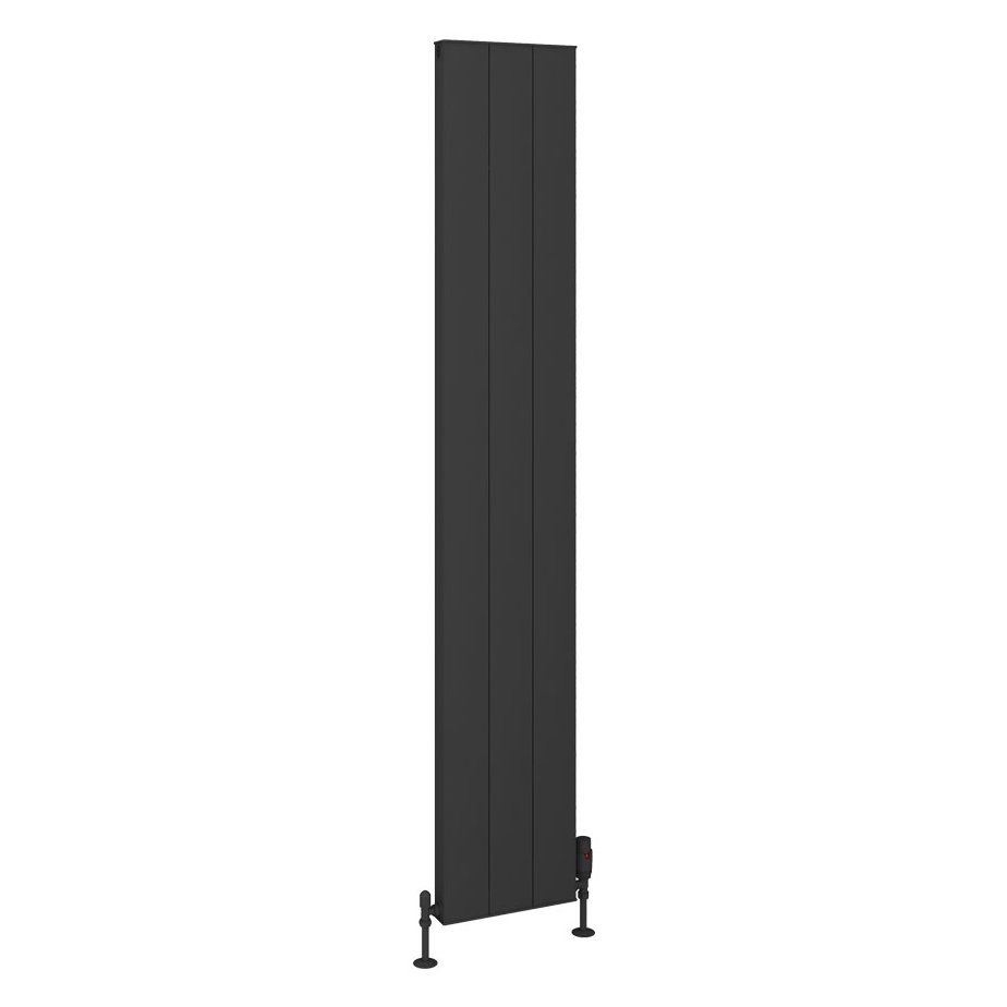 Vesima 1800 x 303 Aluminium Radiator Matt Anthracite