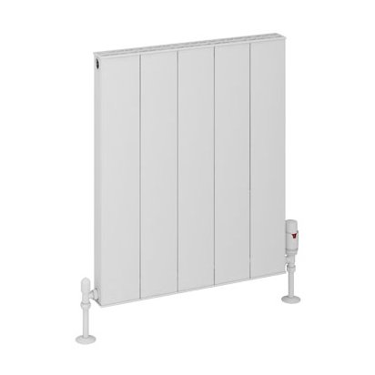 Vesima 600 x 503 Aluminium Radiator Matt White
