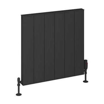 Vesima 600 x 603 Aluminium Radiator Matt Anthracite