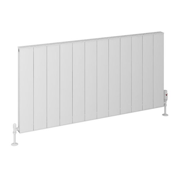 Vesima 600 x 1203 Aluminium Radiator Matt White