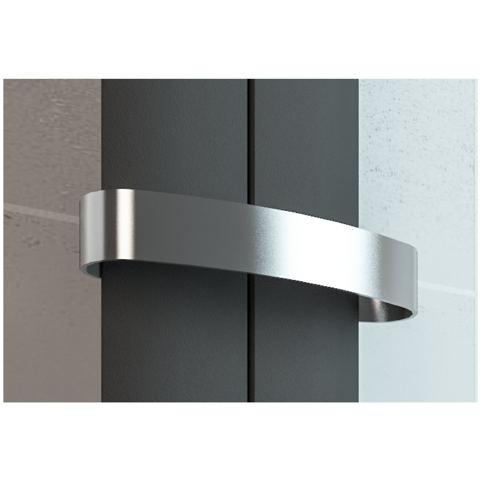 Berlini Towel Hanger 185mm. Chrome