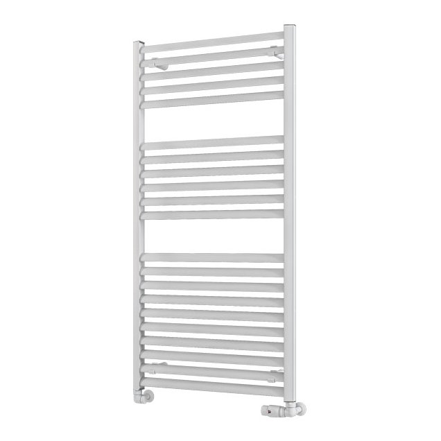 Velor 1200 x 600 Aluminium Towel Rail Matt White