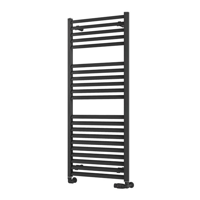 Velor 1200 x 500 Aluminium Towel Rail Matt Anthracite