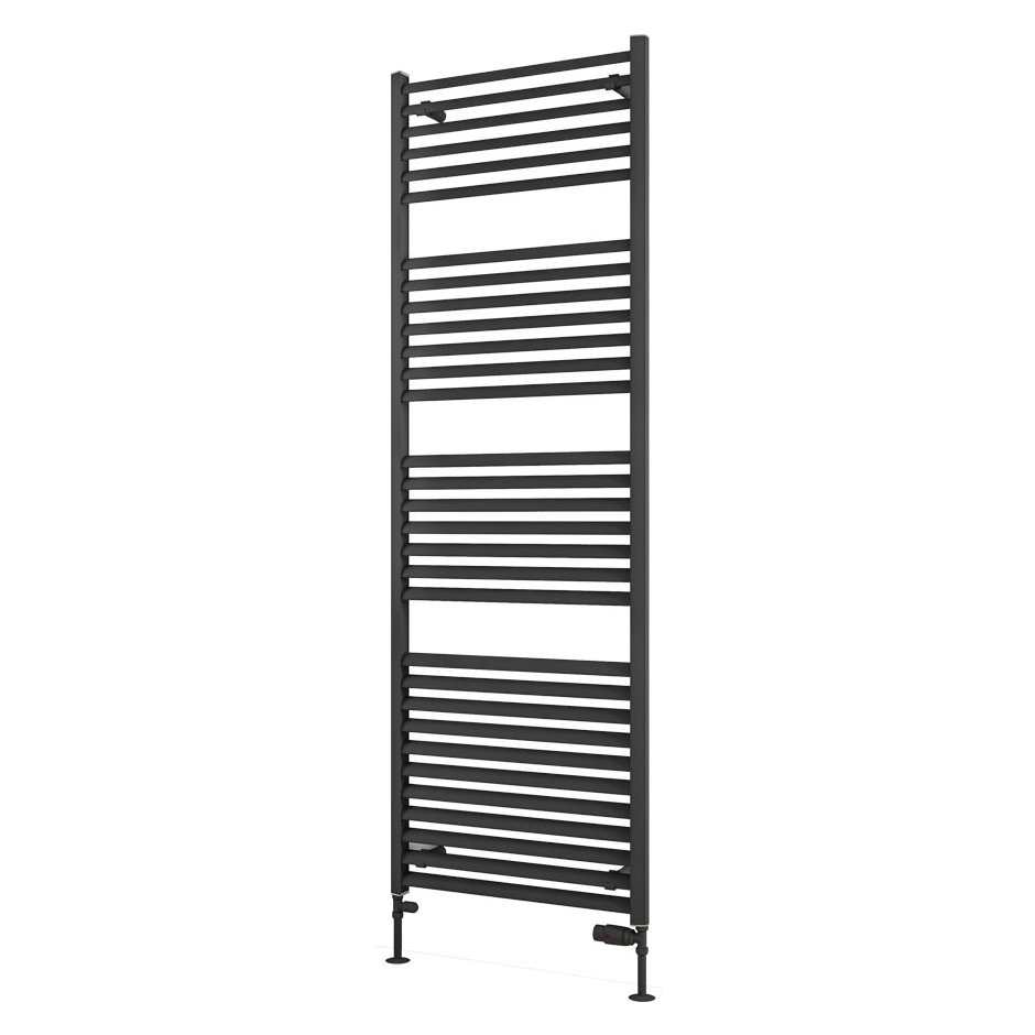 Velor 1800 x 600 Aluminium Towel Rail Matt Anthracite