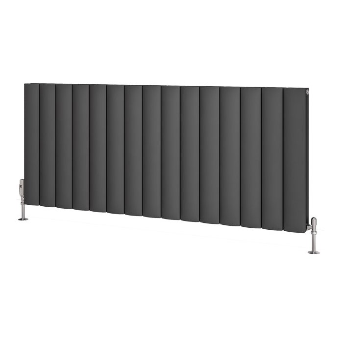 Guardia 600 x 1420 Aluminium Radiator Matt Anthracite