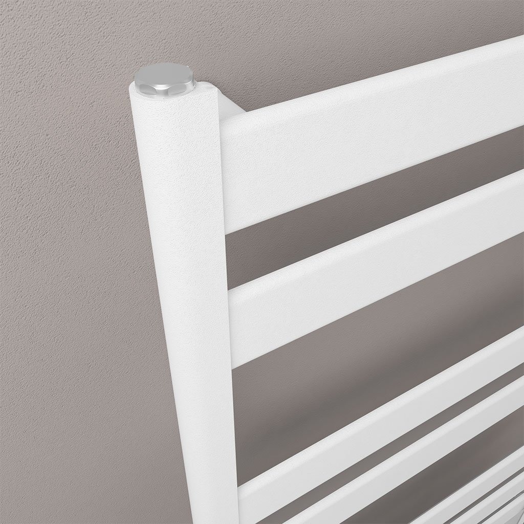 Pelago Aluminium Towel Rail 600x600mm Matt White