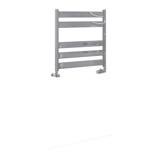 Pelago Aluminium Towel Rail 600x600mm Polished Aluminium