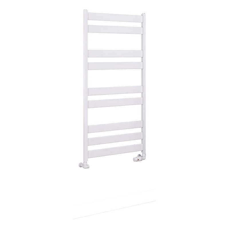 Pelago Aluminium Towel Rail 1200x600mm Matt White