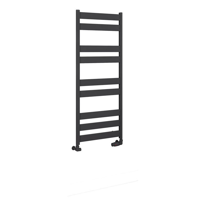 Pelago Aluminium Towel Rail 1200x500mm Matt Anthracite