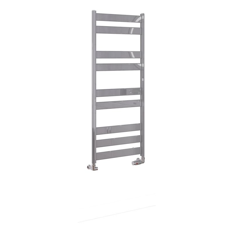 Pelago Aluminium Towel Rail 1200x500mm Polished Aluminium