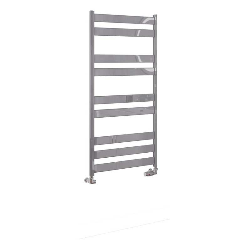 Pelago Aluminium Towel Rail 1200x600mm Polished Aluminium