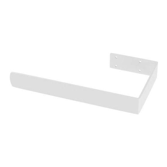 Guardia Towel Hanger 280mm.  Matt White