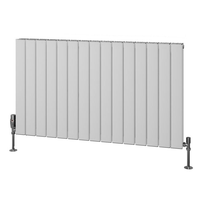 Hadleigh 600 x 1045 Aluminium Radiator Matt White