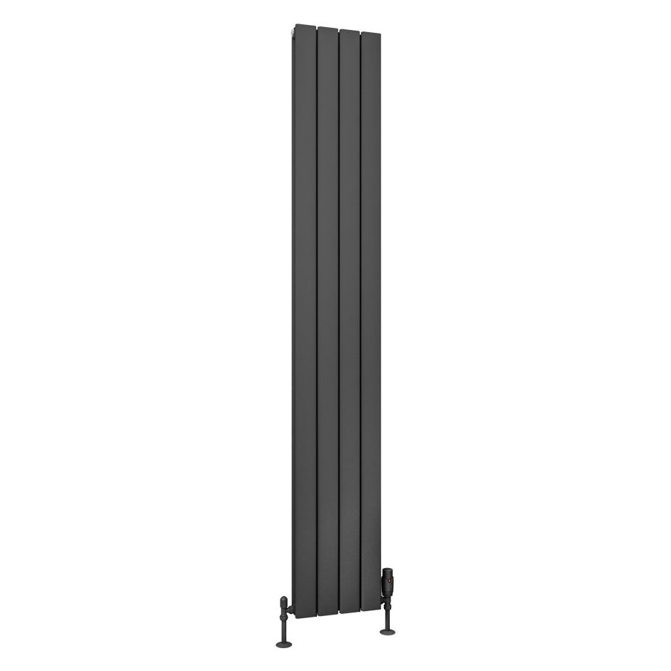 Hadleigh 1800 x 275 Aluminium Radiator Matt Anthracite