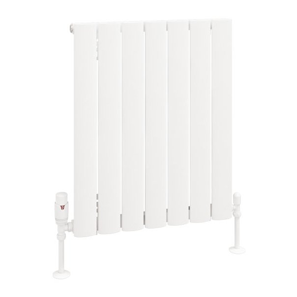 Sandhurst 600 x 485 Aluminium Radiator Matt White
