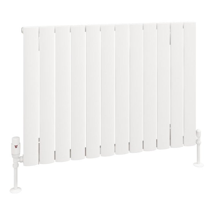 Sandhurst 600 x 835 Aluminium Radiator Matt White
