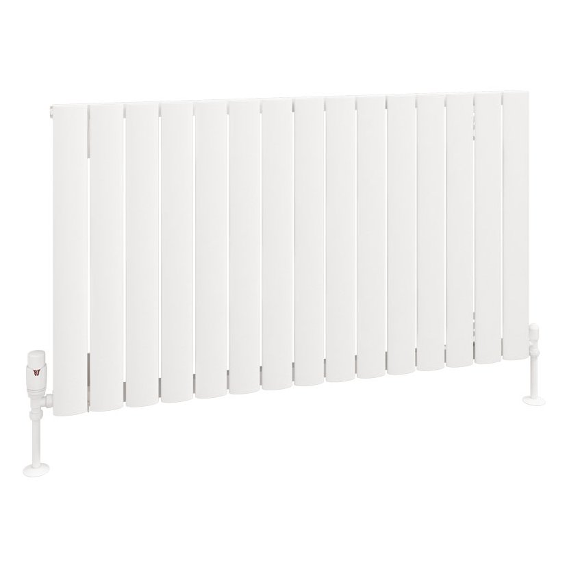 Sandhurst 600 x 1045 Aluminium Radiator Matt White