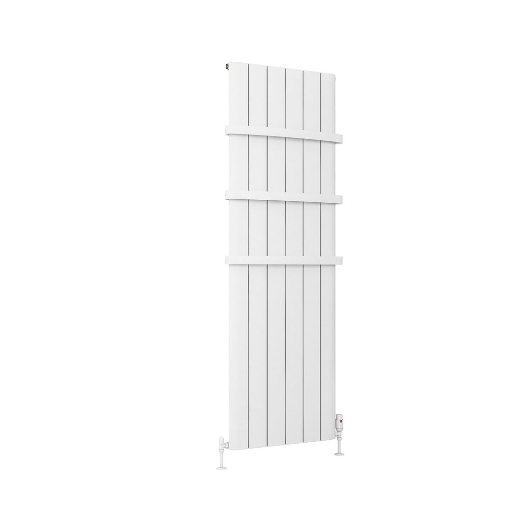 Peretti 1800 x 565 Aluminium Radiator Matt White