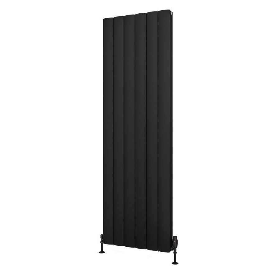 Guardia 1800 x 565 Aluminium Radiator Matt Black