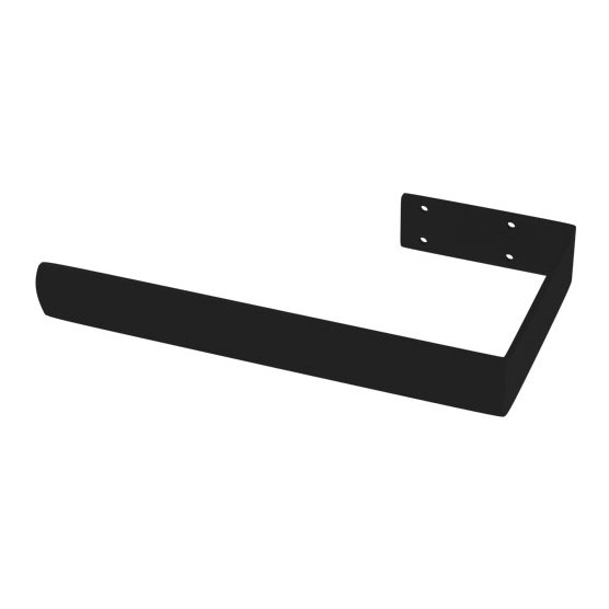 Hadleigh Towel Hanger 275mm Matt Black