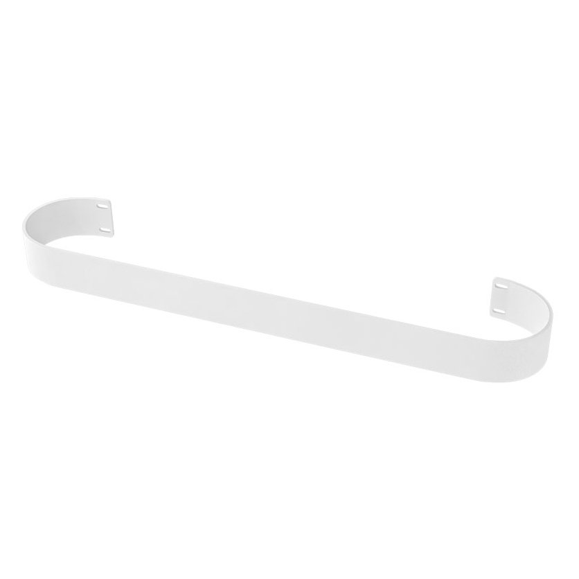Sandhurst Towel Hanger 415mm Matt White