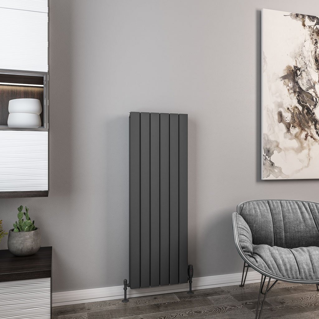 Hadleigh 1200 x 415 Aluminium Radiator