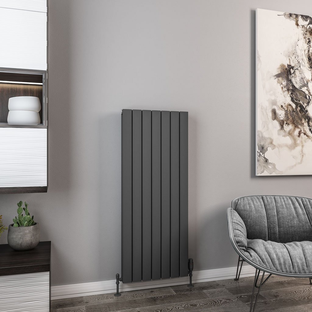 Hadleigh 1200 x 485 Aluminium Radiator