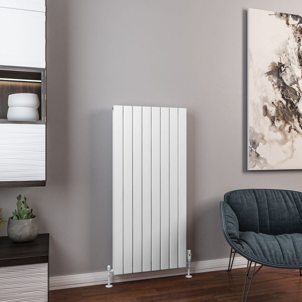 Hadleigh 1200 x 555 Aluminium Radiator