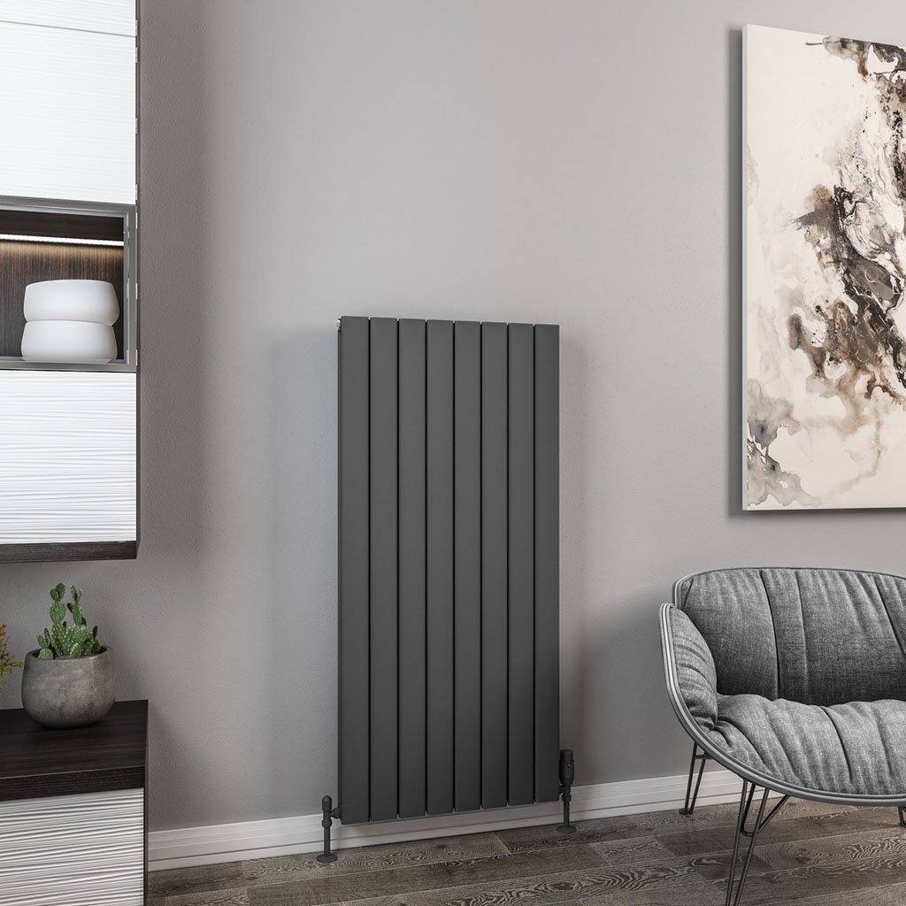 Hadleigh 1200 x 555 Aluminium Radiator
