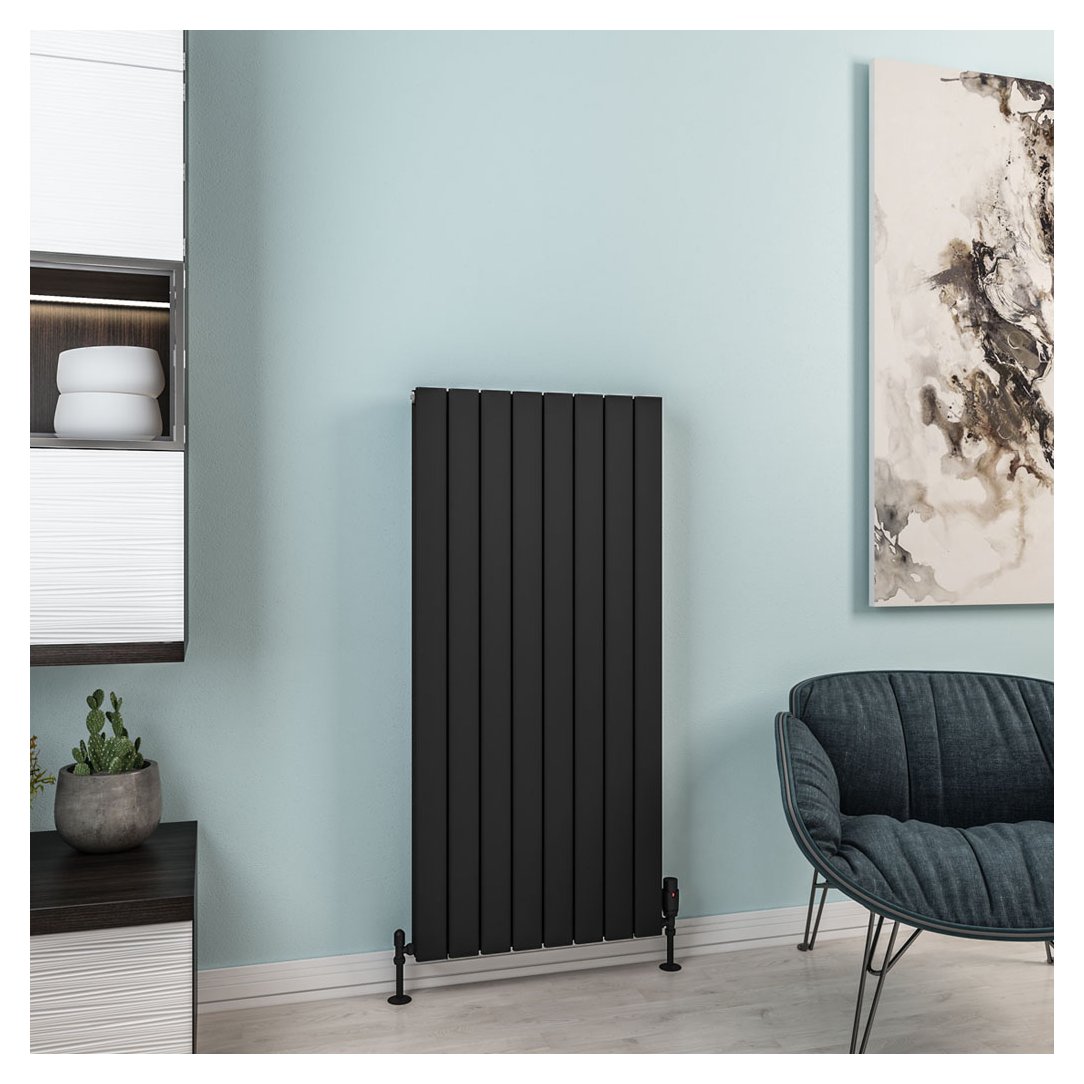 Hadleigh 1200 x 555 Aluminium Radiator