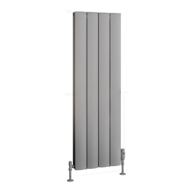 Guardia 1200 x 375 Aluminium Radiator