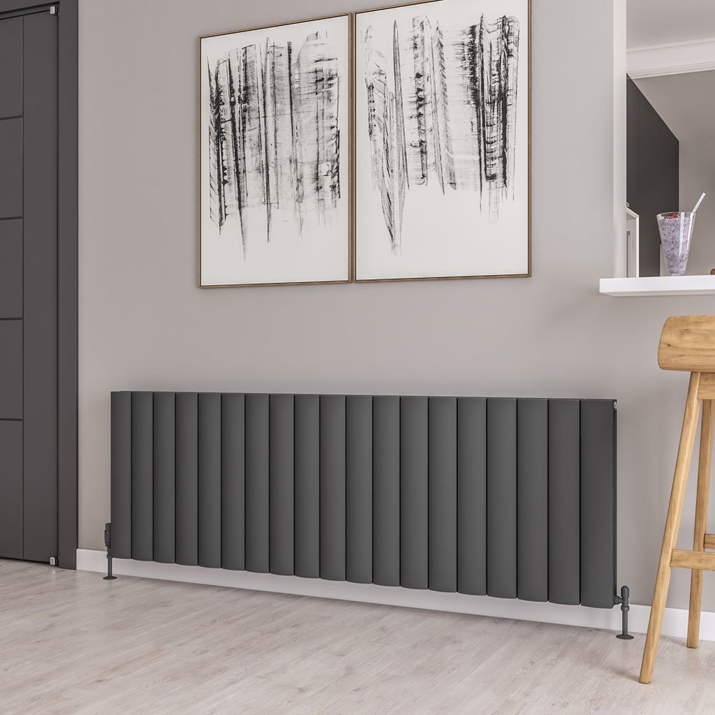 Guardia 600 x 1800 Aluminium Radiator