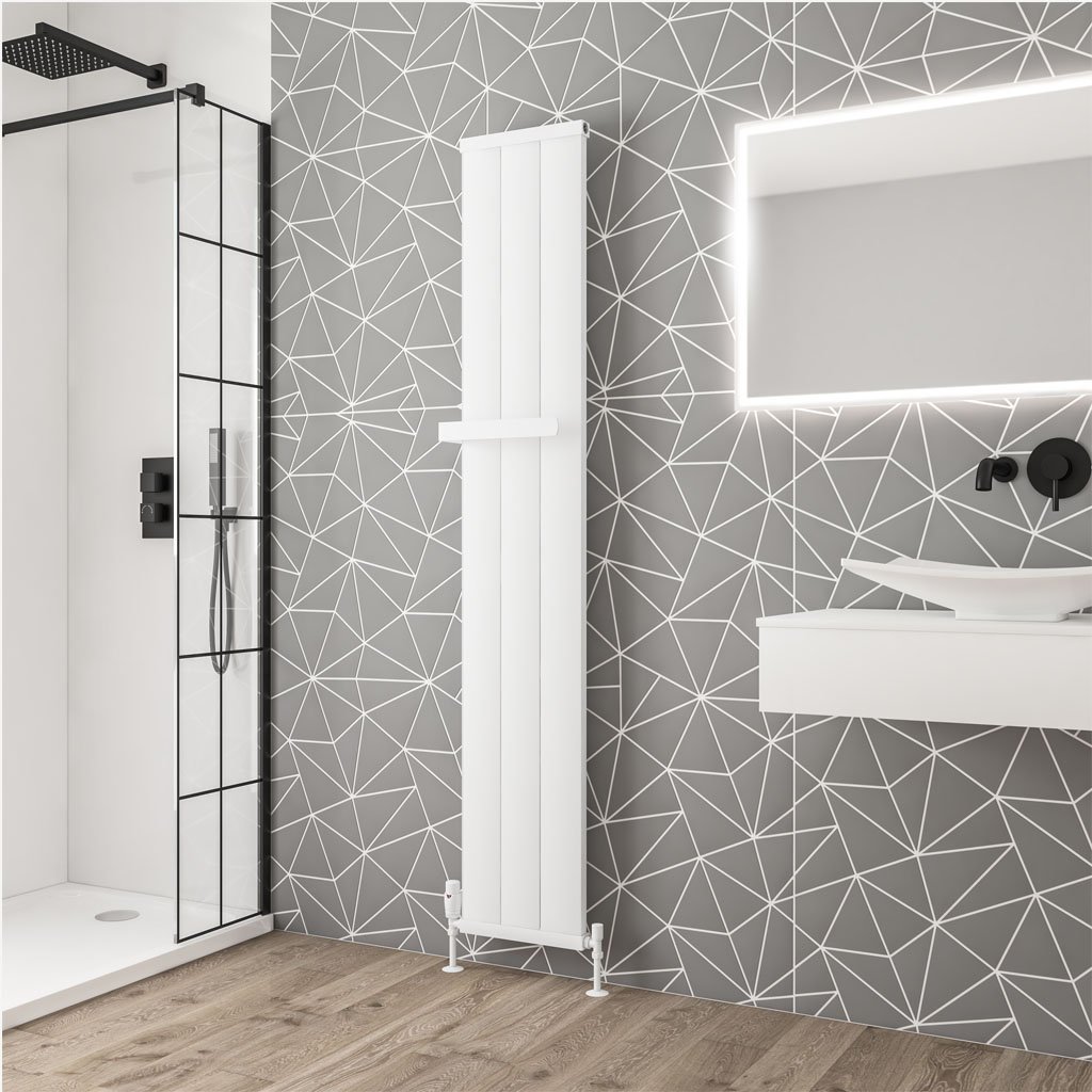 Kingswood Slimline 1800 x 310 Aluminium Radiator