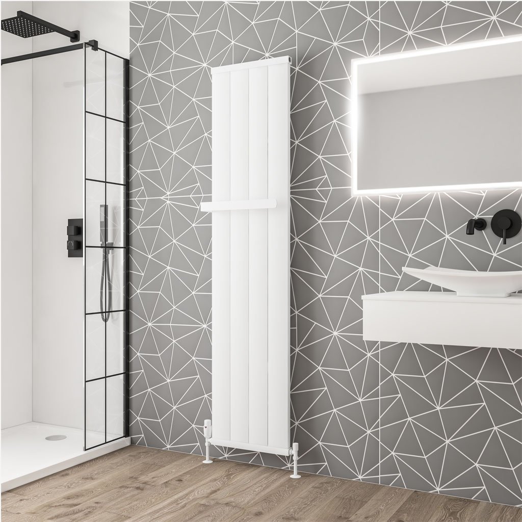 Kingswood Slimline 1800 x 410 Aluminium Radiator