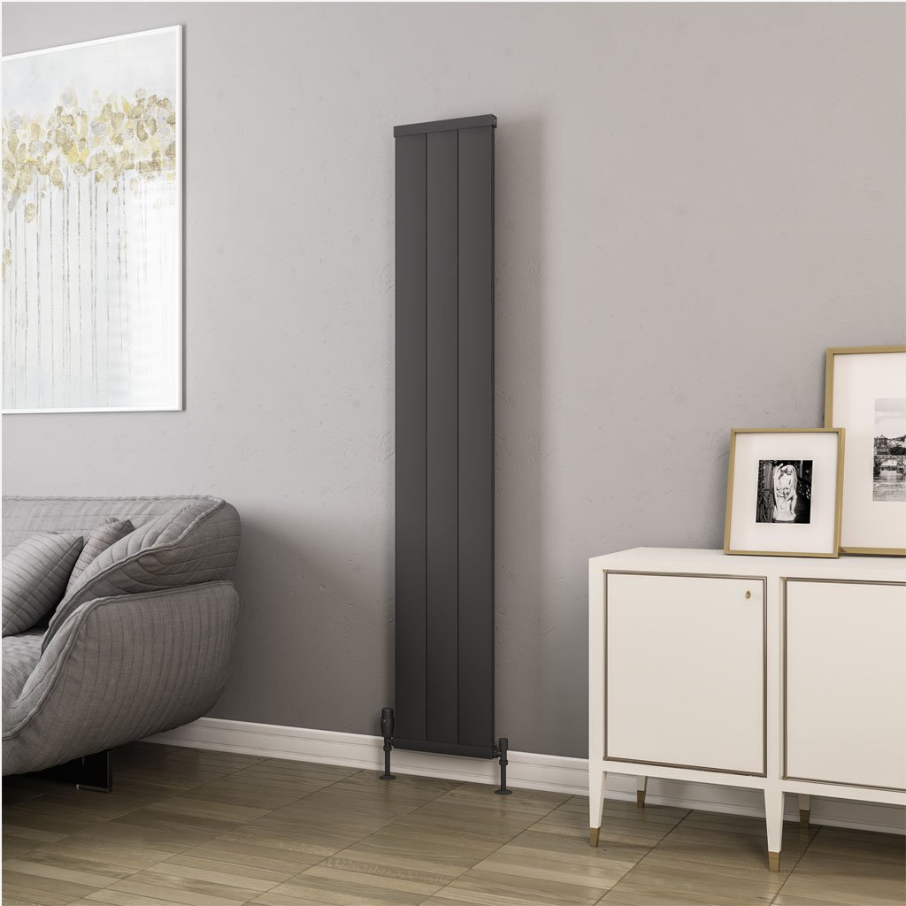 Kingswood Slimline 1800 x 310 Aluminium Radiator