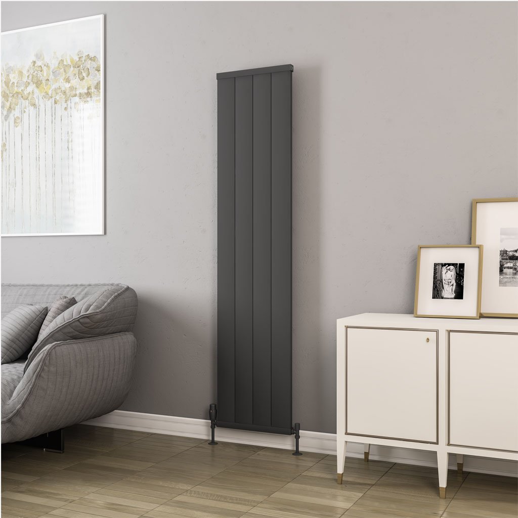 Kingswood Slimline 1800 x 410 Aluminium Radiator